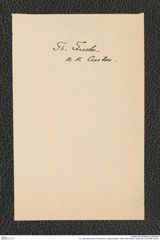 k.k. naturhistorisches Hofmuseum, Intendanzakten 1885-1896 (Hauer), Aktenzahl Z.28/1889, Seite 2